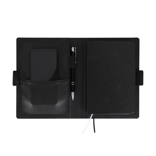 Sannat organizer with notebook - Black