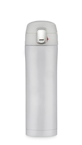 Thermobecher LOCK MAT 440 ml - weiß
