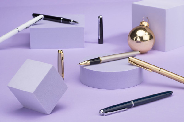 Rollerball pen GLOW GOLD - golden
