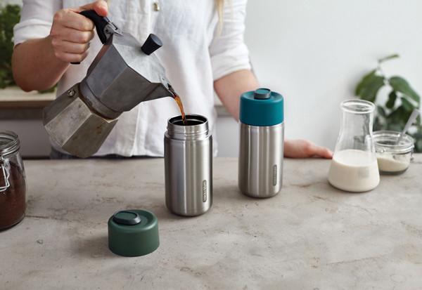 Black+Blum Insulated Leakproof Travel Cup Stainless Steel - Turquoise