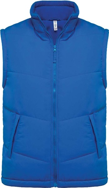 Fleece Lined Bodywarmer - Light Royal Blue / 4XL
