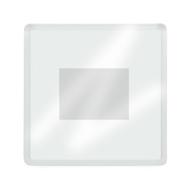Crachá Magnético Mag-57 Quadrado (57X57mm)