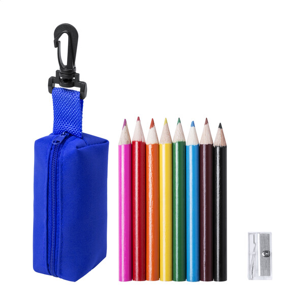 Set de crayons de couleur Medina - Bleu