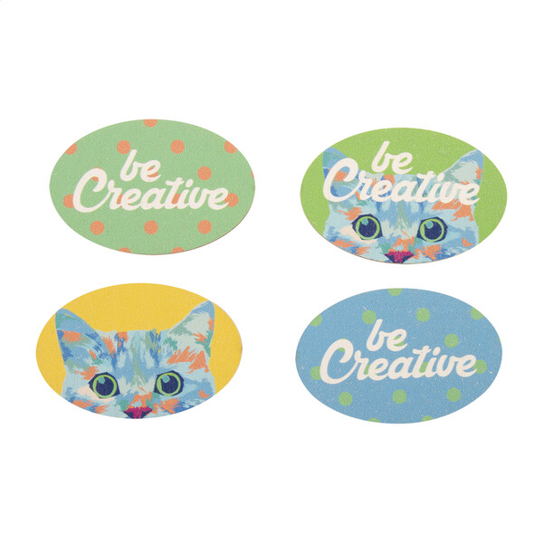 Badge magnétique WooBadge - Naturelle