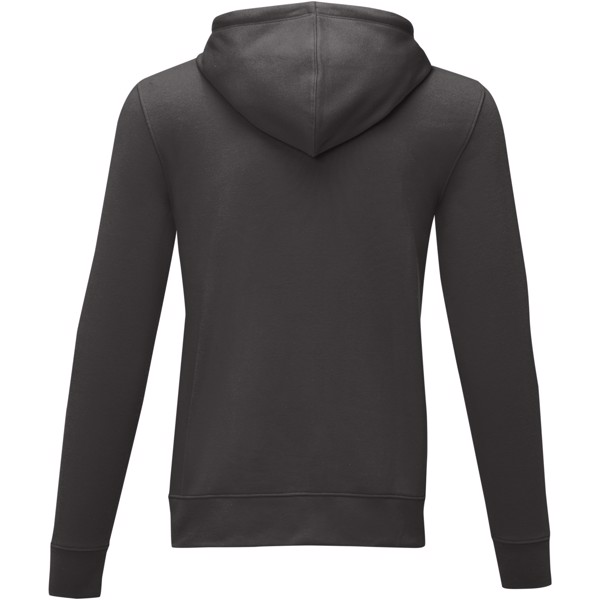 Felpa Theron con cappuccio full zip da uomo - Grigio tempesta / S