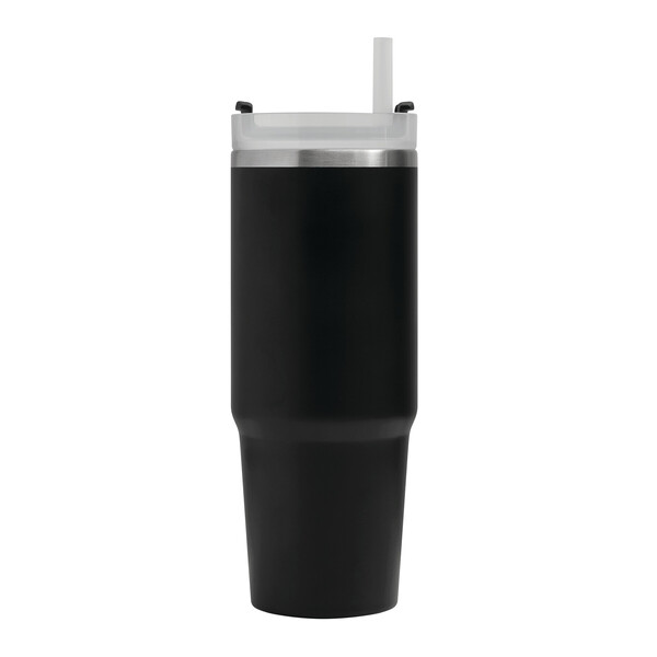 Vákuový pohár na pitie Drink Deluxe - Čierna