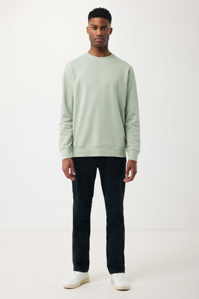 Lehká mikina Iqoniq Etosha z recykl. bavlny - Iceberg Green / XL