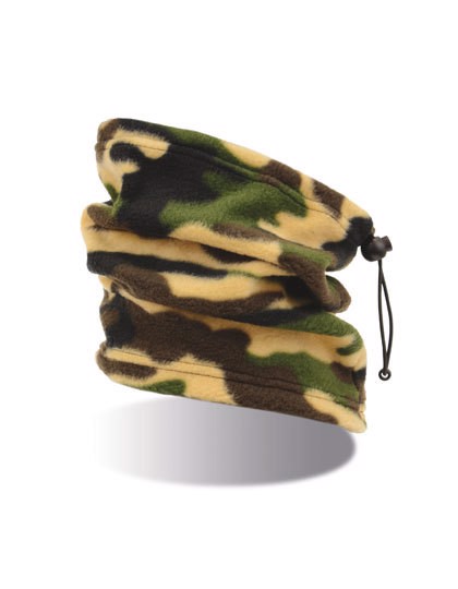 Hotty - Warm Neckwarmer - Camouflage / 28 x 25 cm