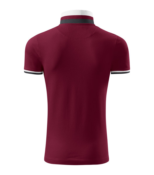 Polokošile Pánská Malfini Premium® Collar Up - Garnet / 2XL