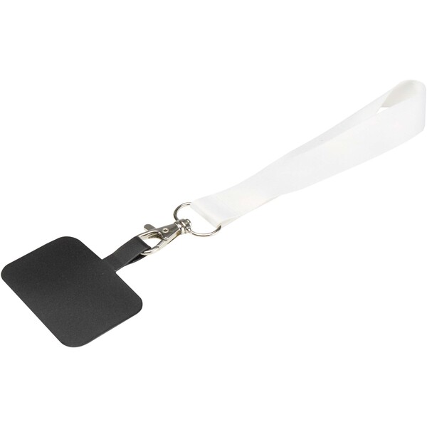 Gaby RPET sublimation mini-lanyard with phone holder
