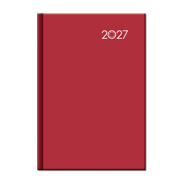 Denný diár A5 FALCON červený 2027