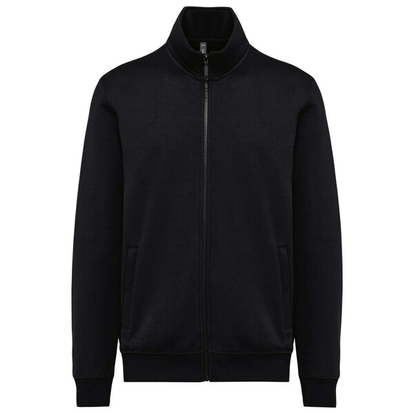 Men's Fleece Cadet Jacket - Dark Grey / 4XL