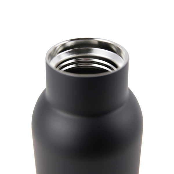 Vinga Ciro vakuumska steklenica, reciklirano jeklo, 300 ml - Črna
