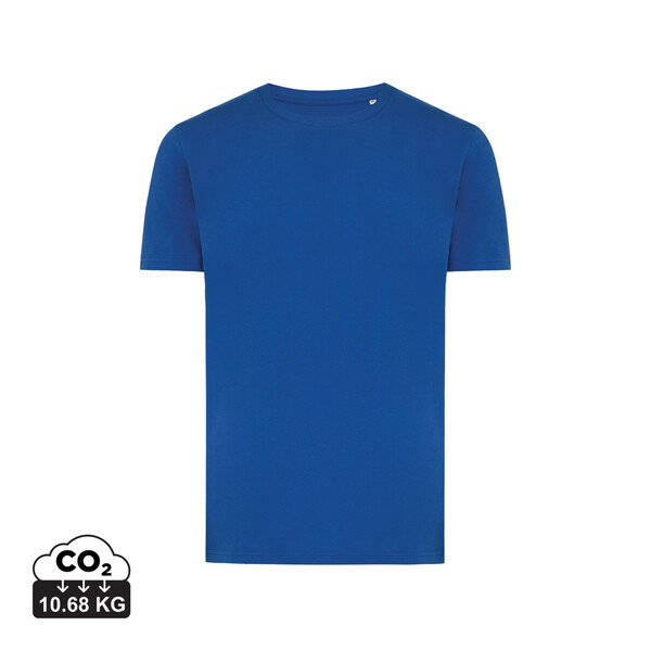 T-shirt en coton recyclé IQONIQ Brett - Bleu Royal / S