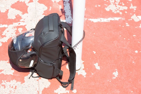 Waterproof Anti-Theft Bag With Helmet Holder