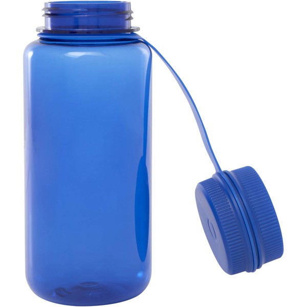 Bouteille sport Ryder de 900 ml en RPET certifié RCS avec couvercle multifonctions - Bleu royal