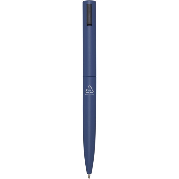 Stylo bille en aluminium recyclé Juana (encre bleue) - Bleu océan