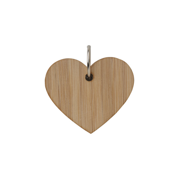 Heart-Shaped Sticky Notes (80 Pages), Bamboo Cover