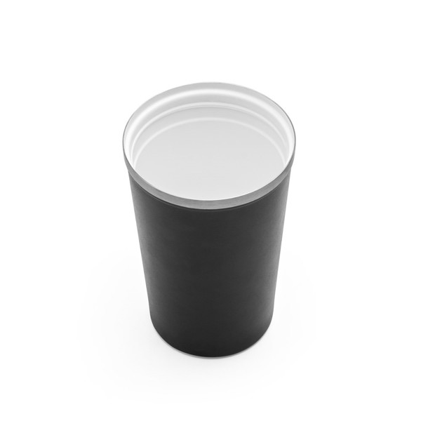 PHELPS CERAMIC. Stainless steel travel mug with ceramic interior finish 470 mL - Black