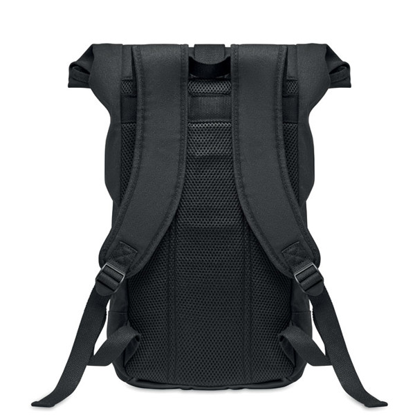 Zurich Roll backpack, 340 g/m² canvas, RPET lining