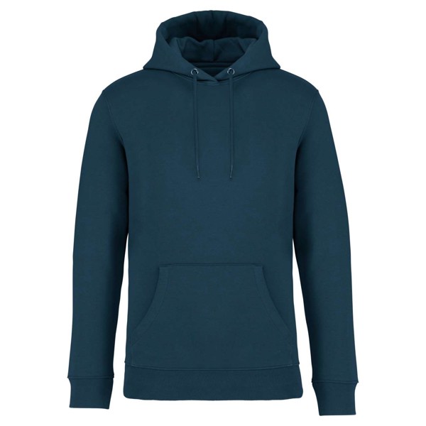 Eco-Friendly Unisex Hooded Sweatshirt - Peacock Blue / 2XL