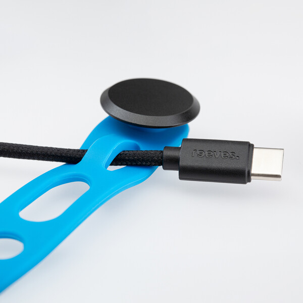 Câble USB-C avec Attache-Câble CONVERTICS TIE - cyan