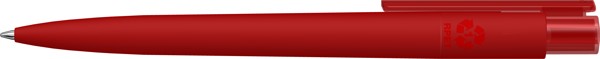 RECYCLED PET PEN PRO K transparent GUM - rouge