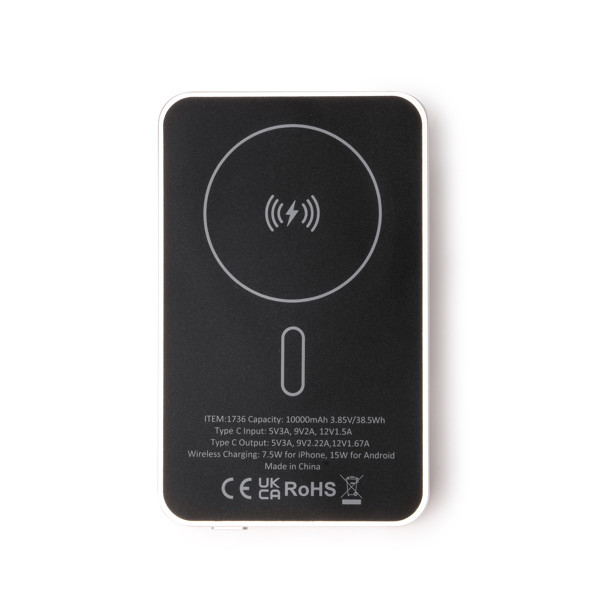 Power Bank Vatum - Silver