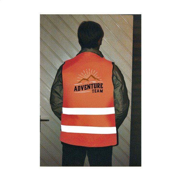SafetyFirst veste de sécurité - orange fluo