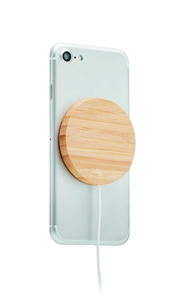 Rundo Mag bamboo wireless charger, 10W