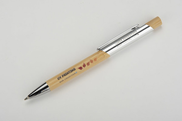 Bamboo pen BALIS - silver