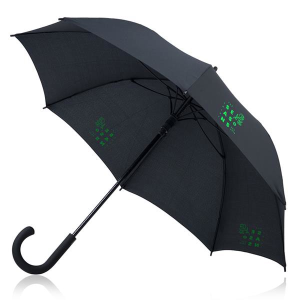 Guarda-Chuva Automático Em Carbono E P-190T, Com Cabo Em Borracha