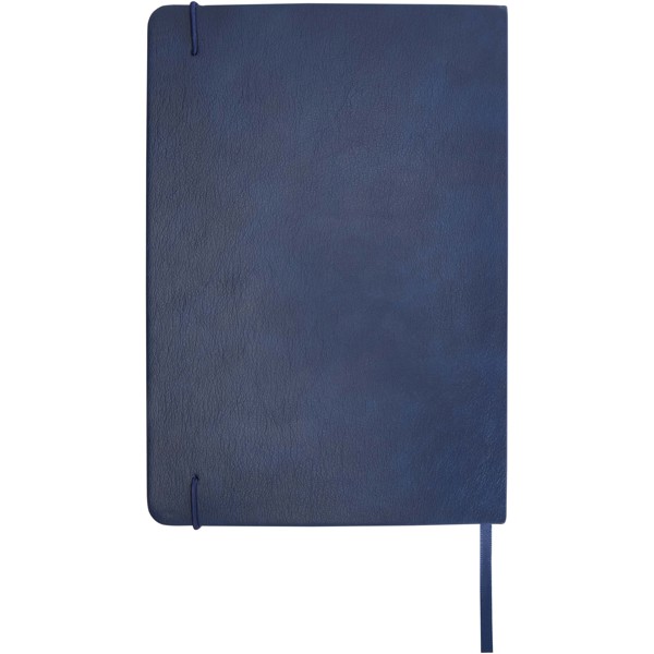 Ensemble carnet à couverture rigide A5 et stylo roller Legato Elegance - Bleu océan / Blanc