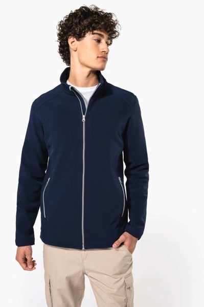 Men’S 2-Layer Softshell Jacket - Light Royal Blue / S