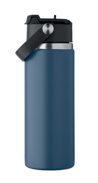 Bouteille double paroi 500 ml Suma Grip - Bleu Marine