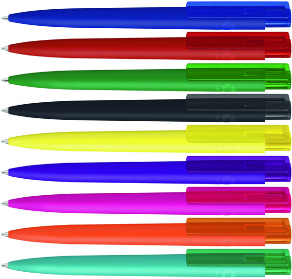 RECYCLED PET PEN PRO K transparent GUM - gelb