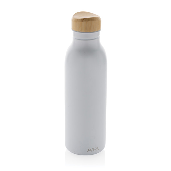 Avira Alcor RCS Re-steel single wall water bottle 600 ML - White