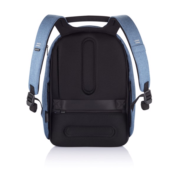 Bobby Hero Regular Anti-Diebstahl-Rucksack - Hellblau / Schwarz