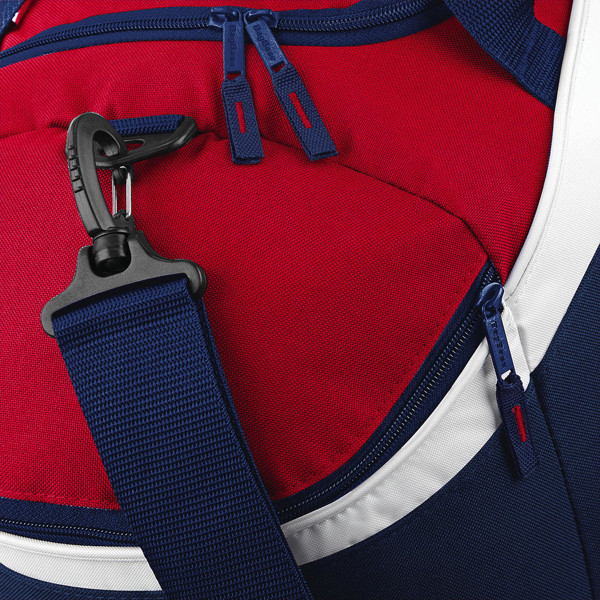 Teamwear Holdall - Black / Classic Red / White / ONE SIZE