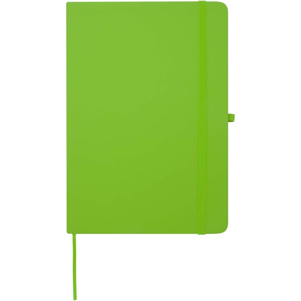 Blocco note formato A5 con copertina rigida Spectrum Plus - Verde lime