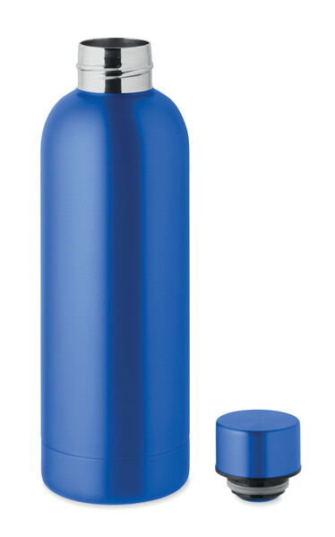 Bouteille en acier inox recyclé Athena - Bleu