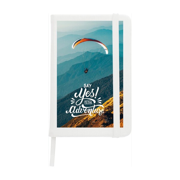 Caderno Dita | PU reciclado | A6 | Pautado - branco