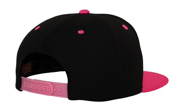Classic Snapback 2-Tone Cap - Royal / Orange / ONE SIZE