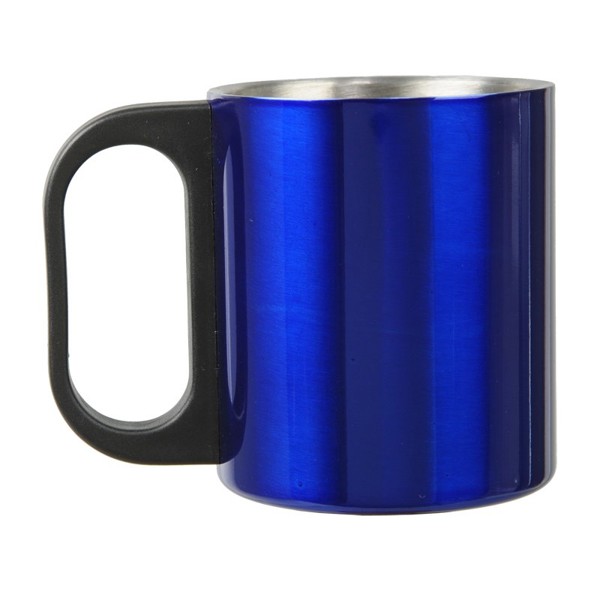 480 ml Picnic vacuum flask & mugs set - Blue / Silver