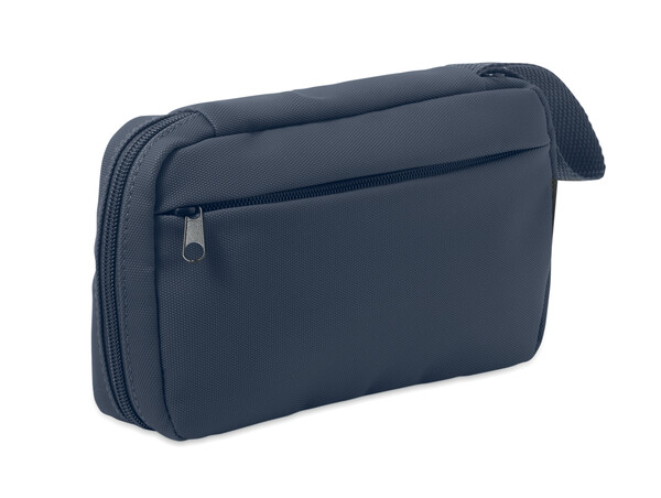 Beauty case 600D RPET Vanit - Francese Navy