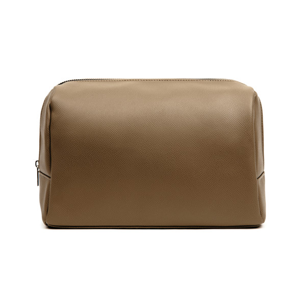 VINGA Bermond RCS recycled PU toiletry bag - Brown