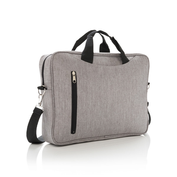 Classic 15” laptop bag - Grey