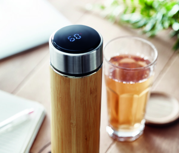 Panay bučka 480 ml, LED termometer, nastavek za čaj