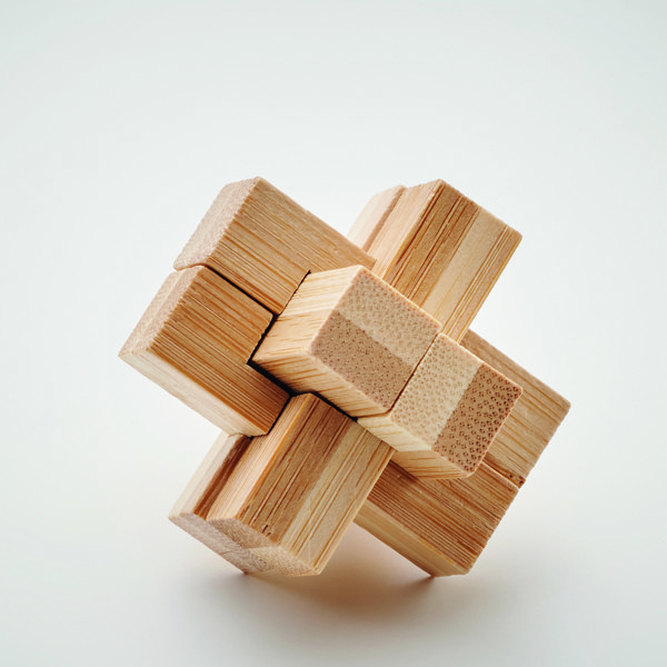 Bamboo brain teaser puzzle Squarenats