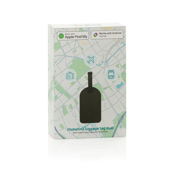 Globefind Dual RCS štítok na batožinu s globálnym sledovaním